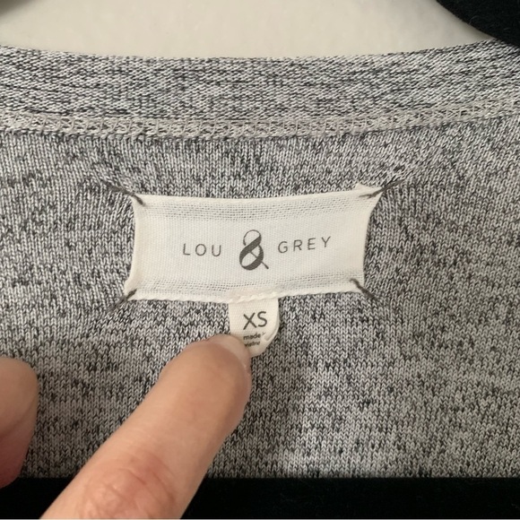 Lou & Grey Soft Marlknit Blouson Surplice Dress - Picture 5 of 10